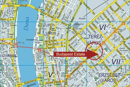 Budapest Estate Map